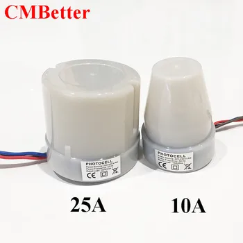 CMBetter Otomatik Otomatik Açık Gündüz kapalı sokak ışık anahtarı 10A gece ışık kontrolü sensörü anahtarı AC220-240V 25A Yüksek Kaliteli