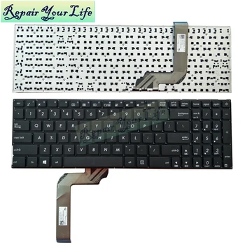 laptop klavye için Asus X542U X542UAP X542UAR X542UA X542 kbd ABD İngilizce siyah hiçbir çerçeve 0KN1-261US12 0KNB0-610WUS00 MP-13K93US