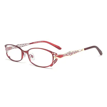 Reven Jate Moda Okuma Gözlükleri Alaşım çerçeve Gözlük Şeffaf Gözlük HD Reçine Lens Erkekler Kadınlar Okuma Gözlükleri