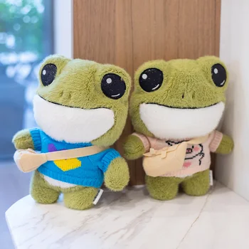 29 cm Sevimli Karikatür Cosplay Giyinmek Kurbağa peluş oyuncak Dolması Yumuşak Kawaii Kurbağalar Bebek Hayvan Yastık doğum günü hediyesi Çocuklar İçin çocuk