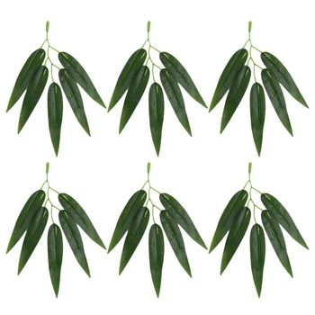 Yaprakları Fakeplants Dalları Yapay Simüle Greenerygreen Sahte Kaynaklanıyor Dekor Yaprak Craftstropical Palmiye Dekorasyon Açık
