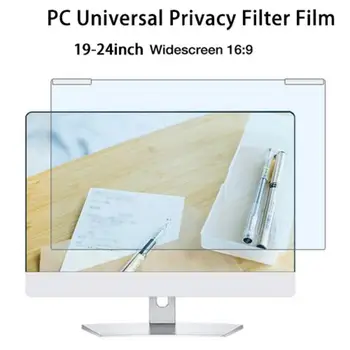 19-24 İnç Evrensel Gizlilik Filtresi Parlama Önleyici Anti-UV Ekran koruyucu film İçin 16: 9 Geniş Ekran Bilgisayar Dizüstü bilgisayar monitörleri