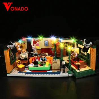Vonado led ışık Kiti 21319 Central Perk Yapı Taşları Seti (Dahil DEĞİL Model) tuğla Oyuncaklar Çocuklar için
