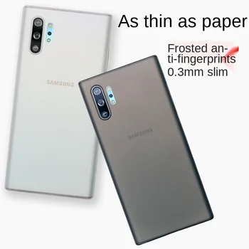Samsung S22 S21 s20 ultra telefon kapakları Ultra ince Koruyucu Yumuşak PP Telefon arka kapak için galaxy not 10 artı kılıf kapak
