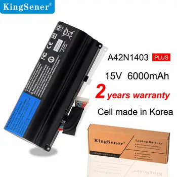 Kingsener A42N1403 pil değiştirme İçin ASUS ROG G751 GFX71JY GFX71JT G751JY G751JM G751JT A42LM9H A42LM93 4ICR19 / 66-2 8 hücreleri