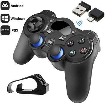 2.4 G USB Kablosuz Android Oyun Denetleyicisi Joystick Joypad OTG Dönüştürücü PS3 / Akıllı tablet telefon PC akıllı tv kutusu