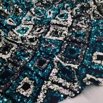 Bling Pullu Elbise Kulübü Parlak Cosplay Sahne Kadife İşlemeli Pullu Çanta Arka Plan Dekorasyon