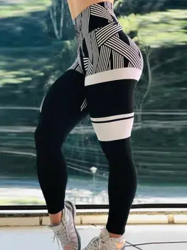 LAISIYI Yeni Kadın 3D Baskı Leggins Kadınlar Egzersiz Tayt Yüksek Bel Ince Spor Legging Spor 25 Stilleri Pantolon