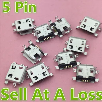 10 adet G15 mikro usb 5pin B Tipi dişi konnektör Cep Telefonu İçin mikro usb jack konnektörü 5 pin Şarj Soketi Satmak Bir kayıp