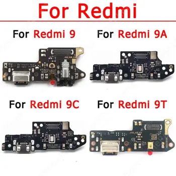Orijinal Şarj Kurulu Xiaomi Redmi İçin 9 9T 9A 9C şarj portu Şerit Soket Usb Konektörü Pcb Dock Flex Kablo Yedek Parçaları