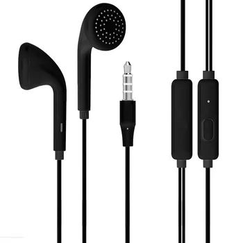 Stereo Müzik Kulaklık Kulaklıklar Tipi Ciddi Bas mikrofonlu kulaklık Spor Kablolu Kontrol Kulaklık Xiaomi Huawei İçin Eh*