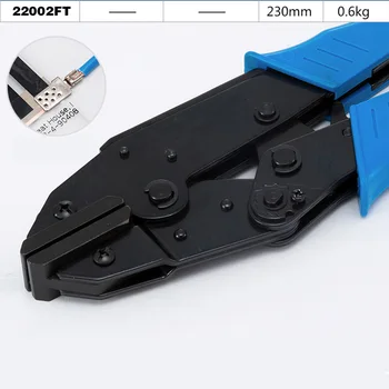 Isıtma filmi yalıtımsız terminal sıkma pensesi konnektörleri için el sıkma aracı