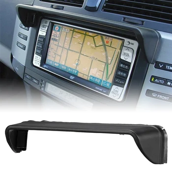 Siyah Otomatik GPS DVD Güneş Gölge Siperliği Hood Ekran Honda Nissan Suzuki Toyota Navigasyon parlama Önleyici Araba Aksesuarları