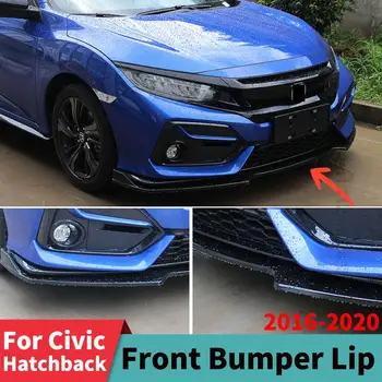 Ön ÖN TAMPON Çene Bekçi Dekorasyon Modifiye Trim Styling Facelift Tuning Honda Civic Hatchback 2016 2017 2018 2019 2020
