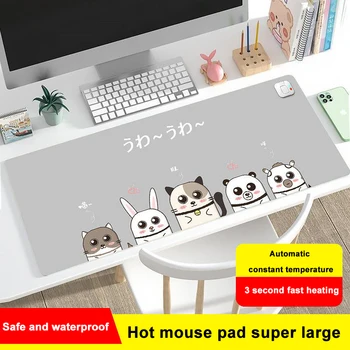 Xiaomi elektrikli ısı Mouse Pad Masa Mat Ekran Sıcaklık ısıtma Mouse Pad Sıcak Tutmak El Ofis Bilgisayar Masası klavye