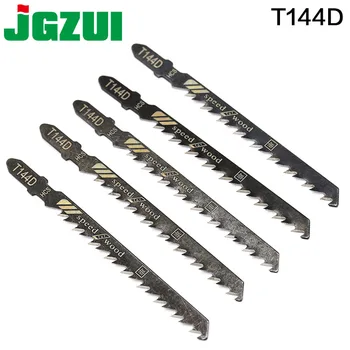 5 ADET Yüksek Kalite 10 adet Hcs HSS Zemin Dişleri Düz Kesme T-Shank Jig Testere Bıçağı Ahşap için
