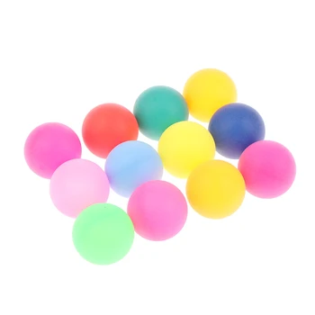 50 adet /paket Renkli Ping Pong Topları 40MM Eğlence Masa Tenisi Topları Oyun Buzlu Shaker Topu