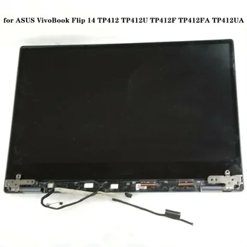 14 İnç LCD Ekran ASUS VivoBook Flip 14 TP412 TP412U TP412F TP412FA TP412UA Dokunmatik Ekran Komple Meclisi FHD 1920x1080