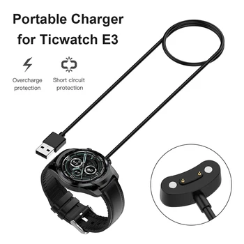 Için TicWatch E3 Pro3 LTE şarj adaptörü USB şarj kablosu Kablosu Tabanı şarj kablosu akıllı saat Aksesuarı Tic İzle Pro 3