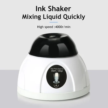 Mini vortex mikseri Oje Mürekkep Karıştırma Makinesi Dövme Pigment Titreşimli Mürekkep Çalkalayıcı test tüpü Jel Karıştırıcı Osilatör ABD / AB Tak