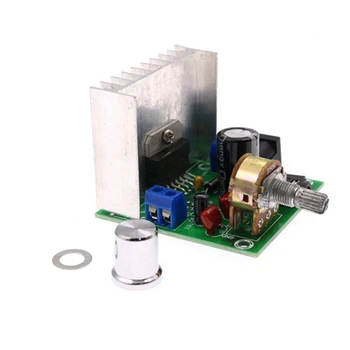 TDA7297 ses amplifikatörü devre kartı modülü Çift Kanallı Parçaları DIY Kiti İçin Çift Kanallı 15W + 15W Dijital Amplifikatör