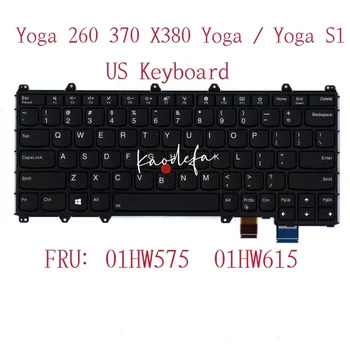 Lenovo ThinkPad Yoga 260 370X380 Yoga / Yoga S1 4TH ABD İngilizce Arkadan Aydınlatmalı klavye FRU: 01HW575 01HW615