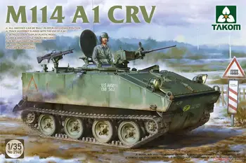 Takom 2148 1/35 M114A1 CRV Paletli Zırhlı Araç Plastik modei kiti