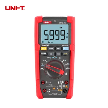 UNI - T UT15B PRO / UT17B PRO True RMS Dijital Multimetre Anti-yanık VFC Test Cihazı Otomatik Aralığı Hz Kapasitör Direnç Çok Metre