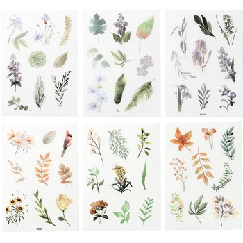 Çiçekler Çıkartmalar Epoksi Reçine Dolgular Bitki Düz Etiket DIY Epoksi Reçine silikon kalıp Dolgu Nail Art El Sanatları Dekorasyon