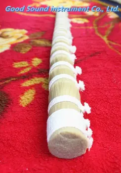 1000g keman viyola viyolonsel Moğolistan doğal beyaz yay saç at kuyruğu 90 cm