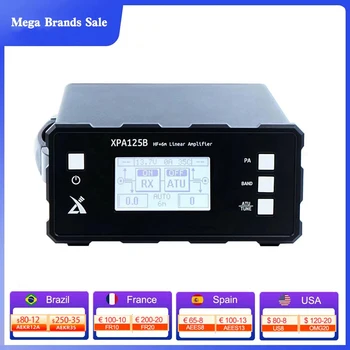 Xıegu XPA125B 100W HF güç amplifikatörü Ve Otomatik tuner ATÜ İçin X6100 X5105 X108G G1M G90 Kısa dalga Alıcı-verici