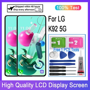 Orijinal LG K92 5G LMK920 LM-K920 lcd ekran dokunmatik ekran digitizer Değiştirme