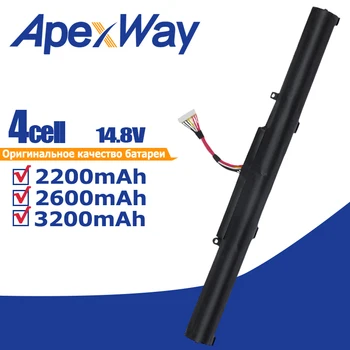 ApexWay 14.8 V dizüstü pil asus için A41-X550E A450V A450 A450J F450E F450 F450C F450JF X450E X450 X450J X550D X751L X751M