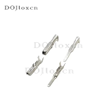 DOJIOXCN 20-500 Adet DJ612-2X0.6A otomobil kabloları Bakır Terminali 2.0 Serisi Erkek Dişi Uç Pimi DJ623-2×0.6 A Ekleme Yayı