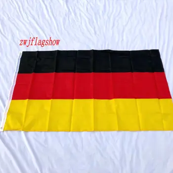 zwjflagshow ücretsiz kargo 90x150 cm siyah kırmızı sarı de deu alman Deutschland almanya bayrağı kapalı açık dekor