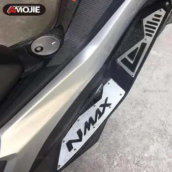Motosiklet N-MAX 155 Ayak Footrest Mandal Plaka Pedleri Seti Ayak Adımları YAMAHA NMAX 155 İçin NMAX155 2015 2016 2017 2018 2019 2020