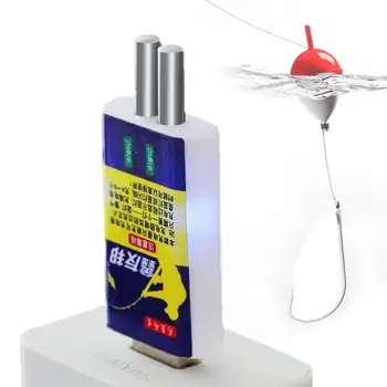 Balıkçılık Şamandıra Pil CR425 Elektronik USB şarj aleti Gece Balıkçılık Şamandıra Şarj Edilebilir Lityum Pil Tatlı Su Bobber Mücadele