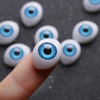 20 Adet Komik Plastik Bebek Güvenlik Gözler Sevimli Doldurulmuş Oyuncaklar Hayvan Oyuncak Kukla Yapma Gözler DIY Bebek Zanaat Aksesuarları Kız Hediye