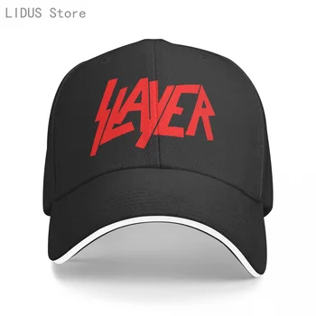 2021 Yaz Erkek Slayer Bant Erkekler Beyzbol Kapaklar Slayer Hızlı Metal Baba Şapka Kadın Punk kamyon şoförü şapkası Snapback Şapka