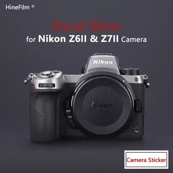 Z6II Z7II Kamera çıkartma kaplama Premium çıkartma filmi Nikon Z6 II / Z7 II Lens Koruyucu Sticker Kapak Filmi