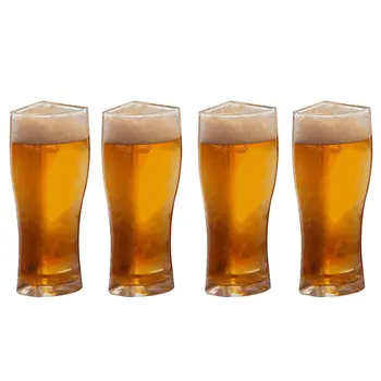 4 in 1 bira bardağı Kupalar Parti şarap bardakları İçin şampanya kadehi Büyük Kapasiteli Kalın bira kupası plastik bardaklar Barbekü Düğün İçin