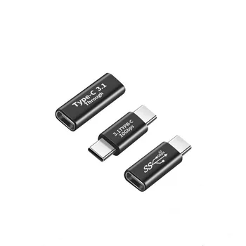 USB3. 1 mikro usb Tip-c 2 İn 1 Otg Tak Jack Güç Konektörü şarj adaptörü Tip-C Uzatma Kablosu dizüstü tablet telefon
