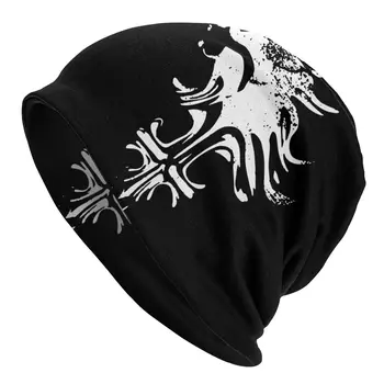 Skullies Açık aslan yürekli Final Fantasy Kap Sonbahar Kış Şapka Unisex Kadın Bahar Sıcak Çift Kasketleri kullanın Örgü Şapka Bonnet 