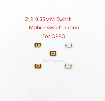 10-100 adet 2*3*0.65 MM 2x3x0. 65mm OPPO R9 R11 Dokunsal basmalı düğme anahtarı İnceliğini 4 Pin Mikro Anahtarı SMD Cep Telefonu Kamera için