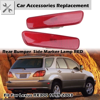 Kafiye Araba Yan İşaret Lambası Arka Tampon Kırmızı Fren Dur sinyal gösterge ışığı İçin Fit Lexus RX300 1999-2003 Araba Aksesuarları