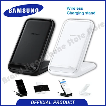 Orijinal Samsung EP-N5200 Kablosuz Şarj Standı Hızlı Qi Şarj İçin Samsung Galaxy S21 S20 ultra NOT 10 NOT 10 + NOT 20 ultra