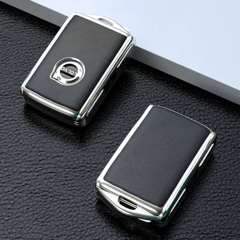 Araba Anahtarı durum Volvo XC60 XC40 S90 XC90 V60 S60 V90 2020 Araba anahtar kapağı kılıfı Anahtarlık Aksesuarları koruyucu kabuk Cilt