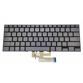 Yeni LA / ABD / RU Klavye için ASUS ZenBook flip 14 UX462 UX462DA UM462 0KNB0-262NUS00 Arkadan Aydınlatmalı
