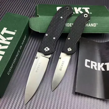 OEM CRKT Cep Katlanır Bıçak Survival Jackknife Açık Yüksek Kalite Kamp Avcılık Turist Taktik EDC Bıçaklar Meyve Bıçaklar