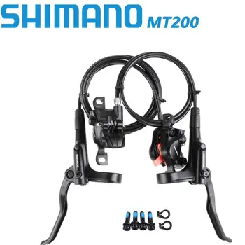 Shimano BR MT200 MTB Bisiklet Fren 800/1350 1400 1450mm Kolu Avıd Dağ Bisikleti Hidrolik disk fren Yükseltme M315 HS1 G3 Rotor